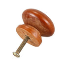 10Pcs/Lot Wood Knobs Wooden Cabinet Drawer Handles Wardrobe Door Pull Handl