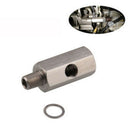 Oil Pressure Sensor 1/8'' Bspt Tee to NPT Adapter Turbo Supply Feed Line Gauge
