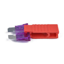 100 Packs Mini Auto Car Vehicle  Fuses Assorted Kit 3A 5A 10A 15A-40A