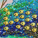 5D DIY Special Shaped Diamond Painting Peafowl Embroidery Mosaic Kit Decor
