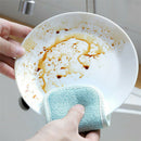 Double sided Scouring Pad Dish Cloth kitchen Cleaning tool Wiper rags Dish To Nw