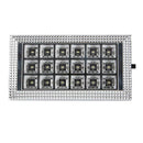 18LED White 12V DC Car Vehicle Interior Ceiling Auto Dome Roof Lamp Light Bu%!
