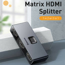 Baseus Matrix Bi-Directional 4K HDMI Switch 2x1 1x2 HDMI Switcher Splitter