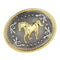 Engraved Animal Horse Oval Cowboy Belt Buckle Rodeo Mens Fashion Jewelry