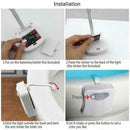 Motion Activated LED 8 Color Auto Toilet Bowl Bathroom Night Kids Lamp new L2J6