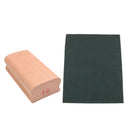 Durable Radius Sanding Block w/ Abrasive Paper for Acoustic Guitar 16