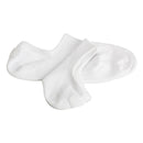 Nonslip Bamboo Fiber Socks Cotton Ankle Boat Low-cut White