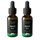Melao 2Pcs/Set Men'S Beard Oil Strengthens Healthy Beard Growth And Morocca