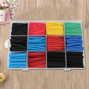 530Pcs Heat Shrink Wire Cable Tubing Tube Sleeve Wrap Shrinkage Ratio 2:1  TBG