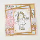 Little Girl Metal Cutting Dies Stencil Scrapbooking Paper M2D3 Craft Cards S0D2