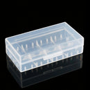 5X 18650 CR123A 16340 Hard Plastic Transparent Battery Case Stor Holder Box D3C6