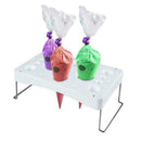 Practical Cake Pastry Decorating Bag Holder Stainless Stand Bag Nice Steel N4G0