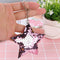 Colorful Sequins Keychain Star Shining Girl Backpack Jewelry Gifts (Pink) A#S