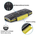Waterproof 8 Micro SD/TF 8 SD Storage Holder Memory Card Case Protector Box iup