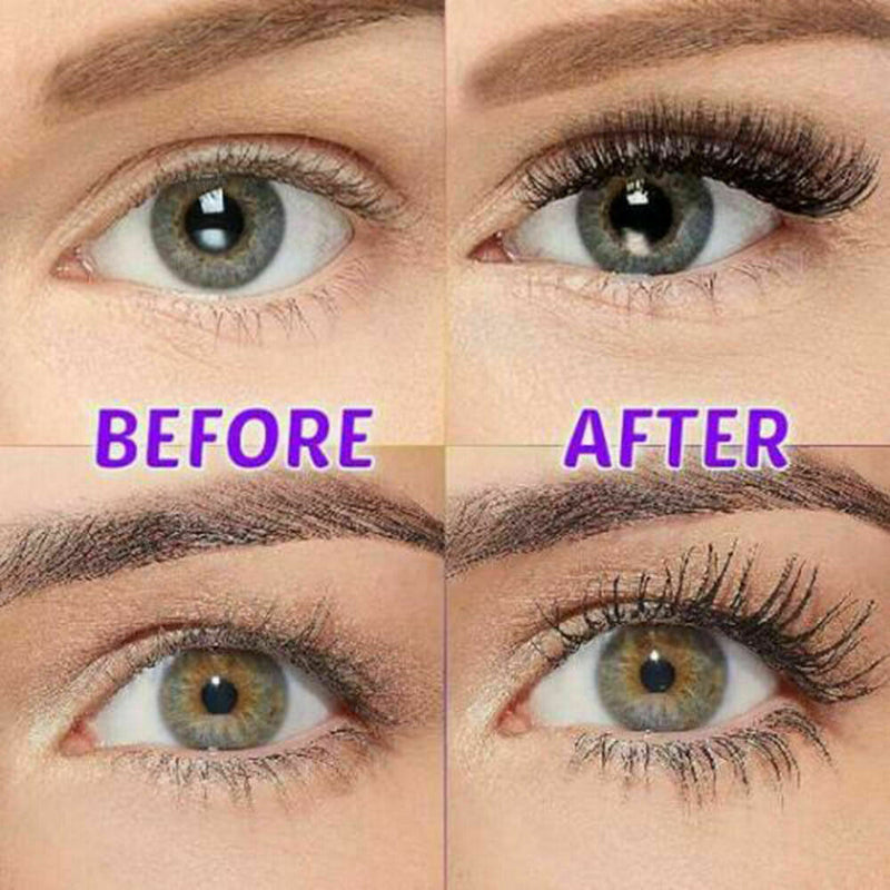 Waterproof Vivid Galaxy 4D Silk Fiber Lashes Thick Lengthening Long LASTING AU^^