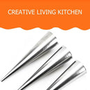 Stainless Steel Danish Tube Solenoid Cone Claw Crisp Mold Croissant Mould