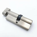 X70 SilverTone Cylinder Hardware Indoor Aluminum Security Gate Door  Dwgp