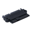 5Gbps SFF 8482 SAS to SATA 180 Degree Angle Adapter Converter Straight Head A