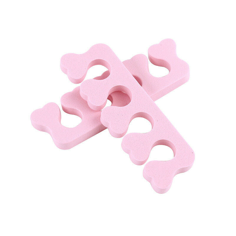 20 X Nail Art Salon Sponge Foam Finger Toe Separator Pedicure Manicure Tool