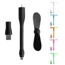 Travel Mini USB Cooling Fan Gadget Charge For All Power Supply USB Output -Q