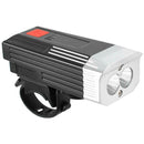 250LM 3 Mode LED Bicycle Front Light Waterproof USB Charging Headlight Lamp