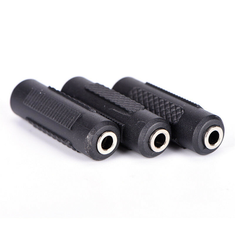 stereo 3.5mm aux female to female audio converter coupler adapters connector ES