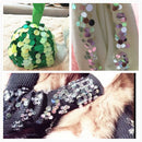 DIY Shiny Round Loose Sequins Paillettes Sewing Craft Embellishments 16mm