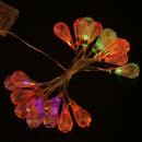 led string LED Metal Drip String Lights  Party Christmas light