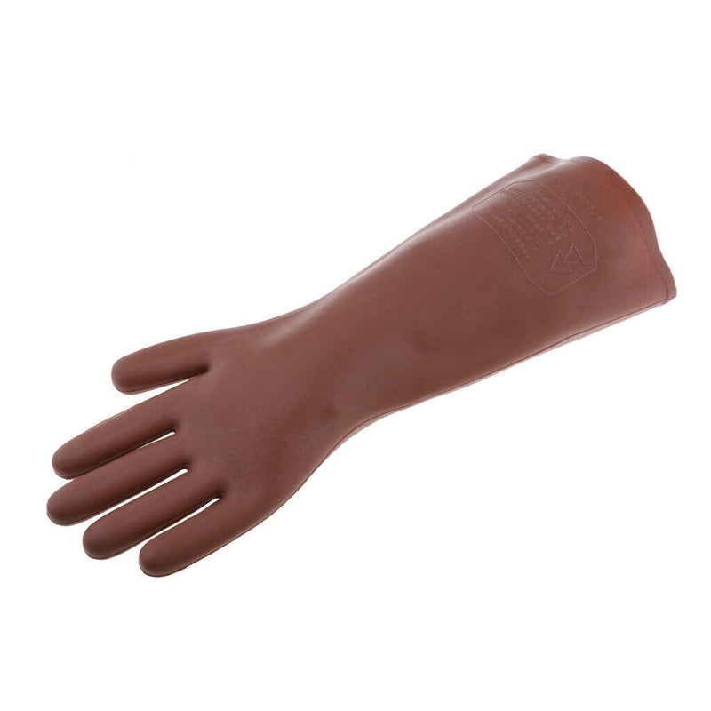 1 Pair Rubber Electric Safety Gloves, Free Size