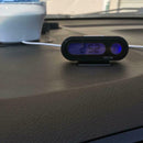 12V LCD Digital LED Car Electronic Time Clock Thermometer With Backlight new