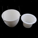 2pcs Frosted Hanging Self Watering Flower Pot Plant Planter Garden Decor