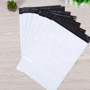 100PCS White Poly Mailer  Envelopes Self Sealing Plastic Mailin YSE