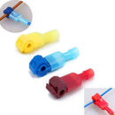 120X Red/Blue/Yellow Plastic Car Audio Quick Splice Wire Connector AWG Kits