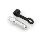 M7 x 1mm Motorcycle Bike Brake Braking Caliper Bleed Screw Nipple with Cap J BX