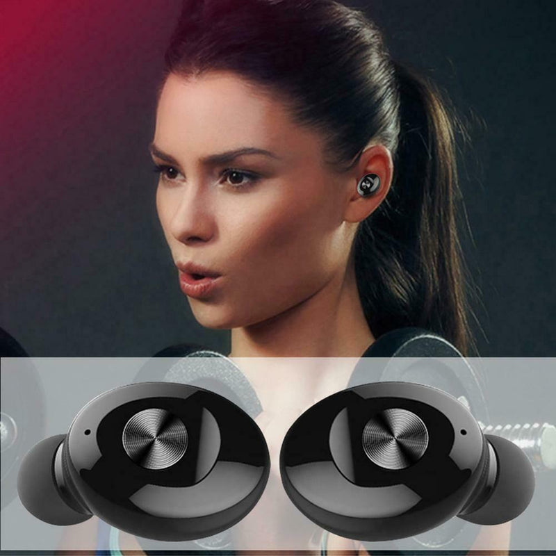 XG-12 TWS Bluetooth 5.0 Earphone True Wireless Earbuds w/Charging Box Mic
