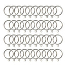 40 Pack Curtain Rings, 38mm Internal Diameter iron Curtains Rings Hanging R R3N8