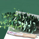 Bamboo Flower Printed Japanese Style Foldable Hand Held Fan Gift Decor
