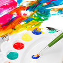 Adults Non-Toxic Acrylic Paint 12 Colors Acrylic Painting Pigment for Canvas