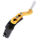 Golden Shift Lever Gear Change Shifter Folding Pedal for Motorbikes,Aluminum