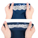 Three-piece Maternity Pregnancy Waistband Belt Extender Adjustable Elast VNP