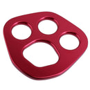 High Strength Paw Rigging Plate Rock Climbing Equipment Tree Arborist Red