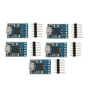 5x CP2102 Module Micro USB 2.0 to TTL 6 PIN Serial Converter UART STC RS232