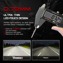 2X 110W 30000LM M7 H7 LED Car Headlight Conversion Globes Canbus Bulb Beam 6 Gw