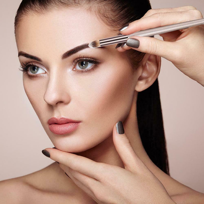 Pro Wood Handle Makeup Brush Powder Face Cosmetic Beauty Pen (Shadow Brush)