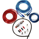 Be1500w 8ga car audio subwoofer amplifier amp wiring fuse holder wire cable Kw
