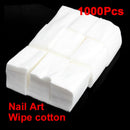 1000Pcs Nail Art Manicure Polish Remover Cleaner Wipe Lint Hot Cotton Pads Paper