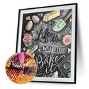 5D Diamond Painting Embroid DIY Blackboard Drawing Cross Stitch Mosaic Kits