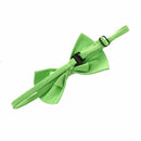 Dog Cat Pet Collar Accessory Bow Tie Necktie Green 2 Pieces