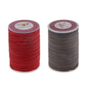 Red Brown 7mm Round Braided Waxed String Thread for Beading Jewellery Making