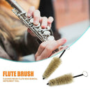 2pcs Wind Instruments Trumpet Mouthpiece Cleaning Brush Flute Head Brushes